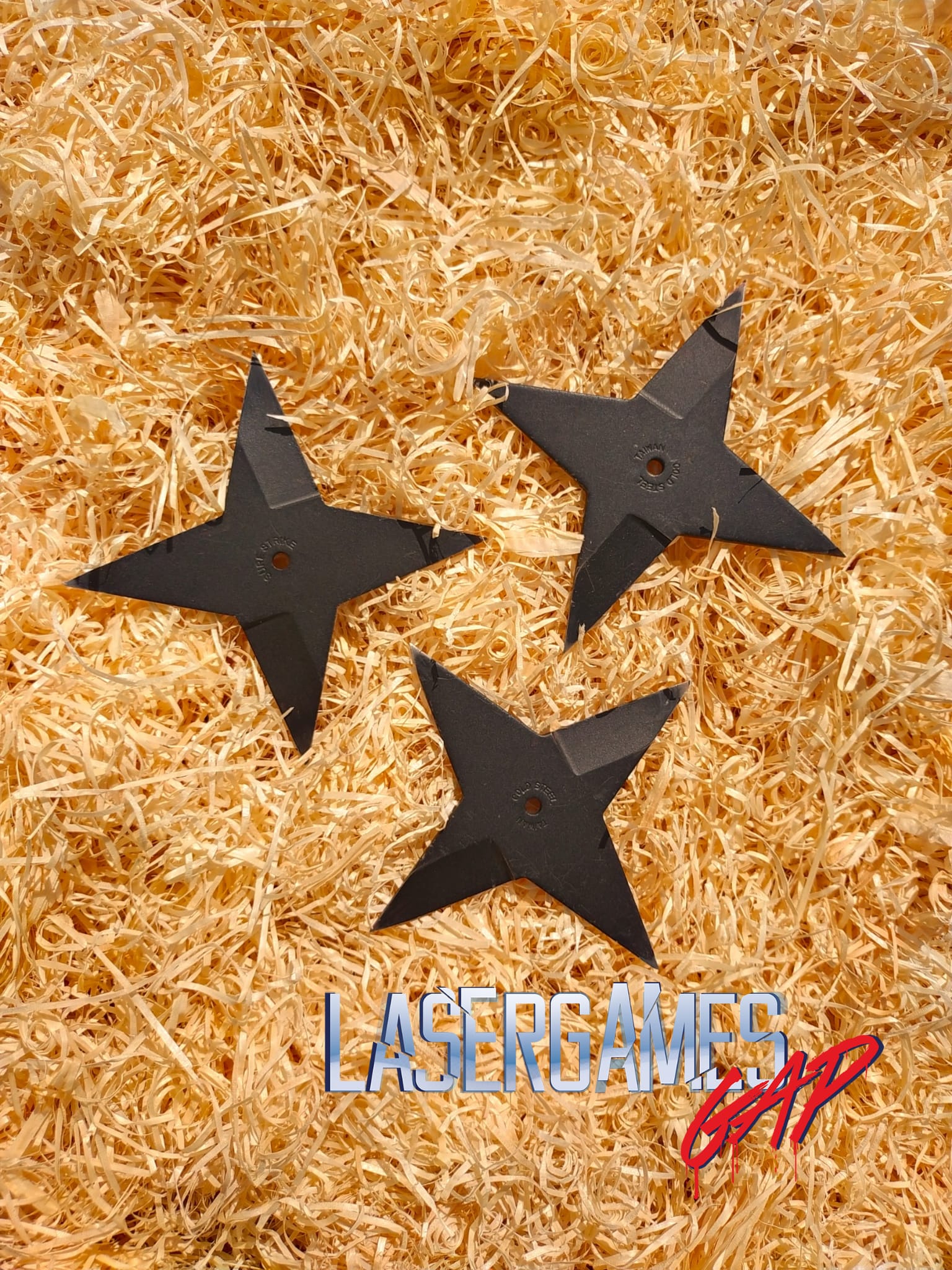 Shuriken (option supplémentaire + 8€ par piste) / lancer de hache Shuriken (option supplémentaire + 8€ par piste) / lancer de hache